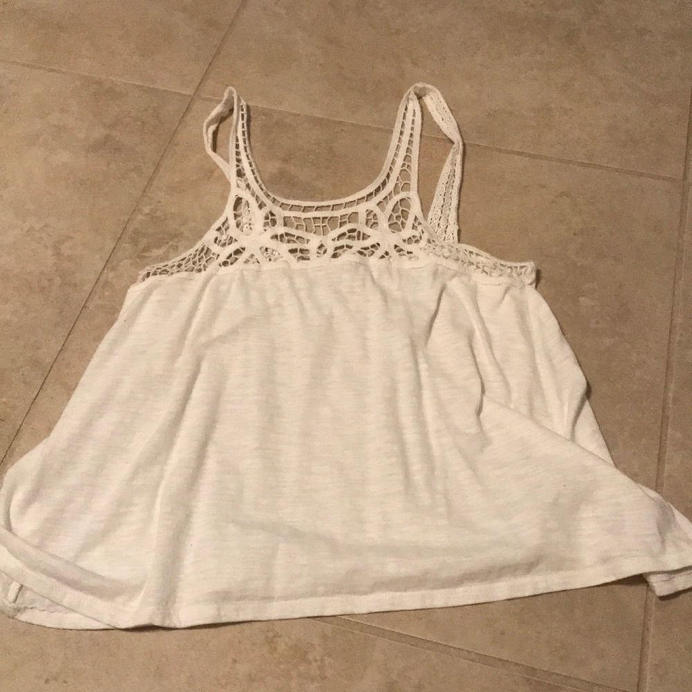 White tank top
